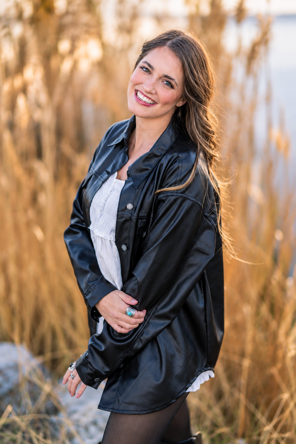 TidyAF founder outdoors in warm natural light